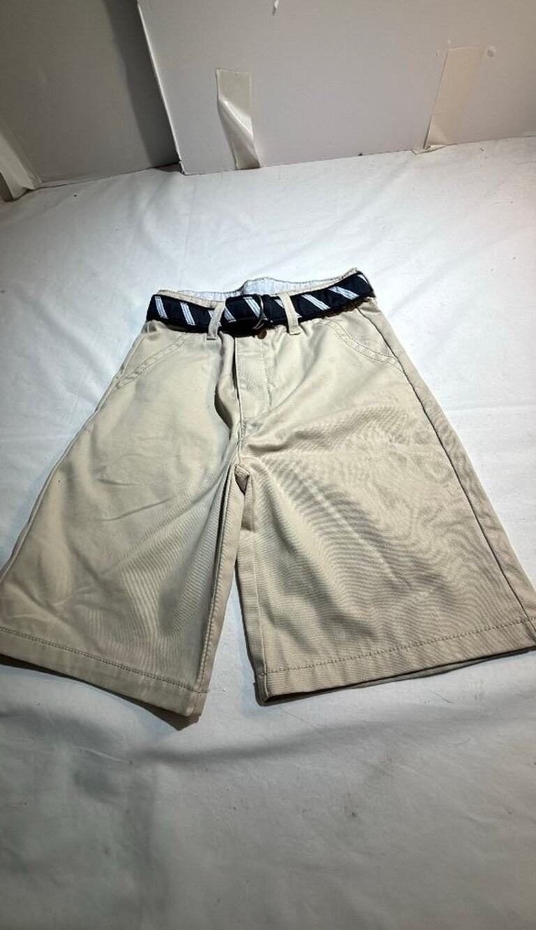 Gymboree Boys' Khaki Shorts with Belt Sz 8